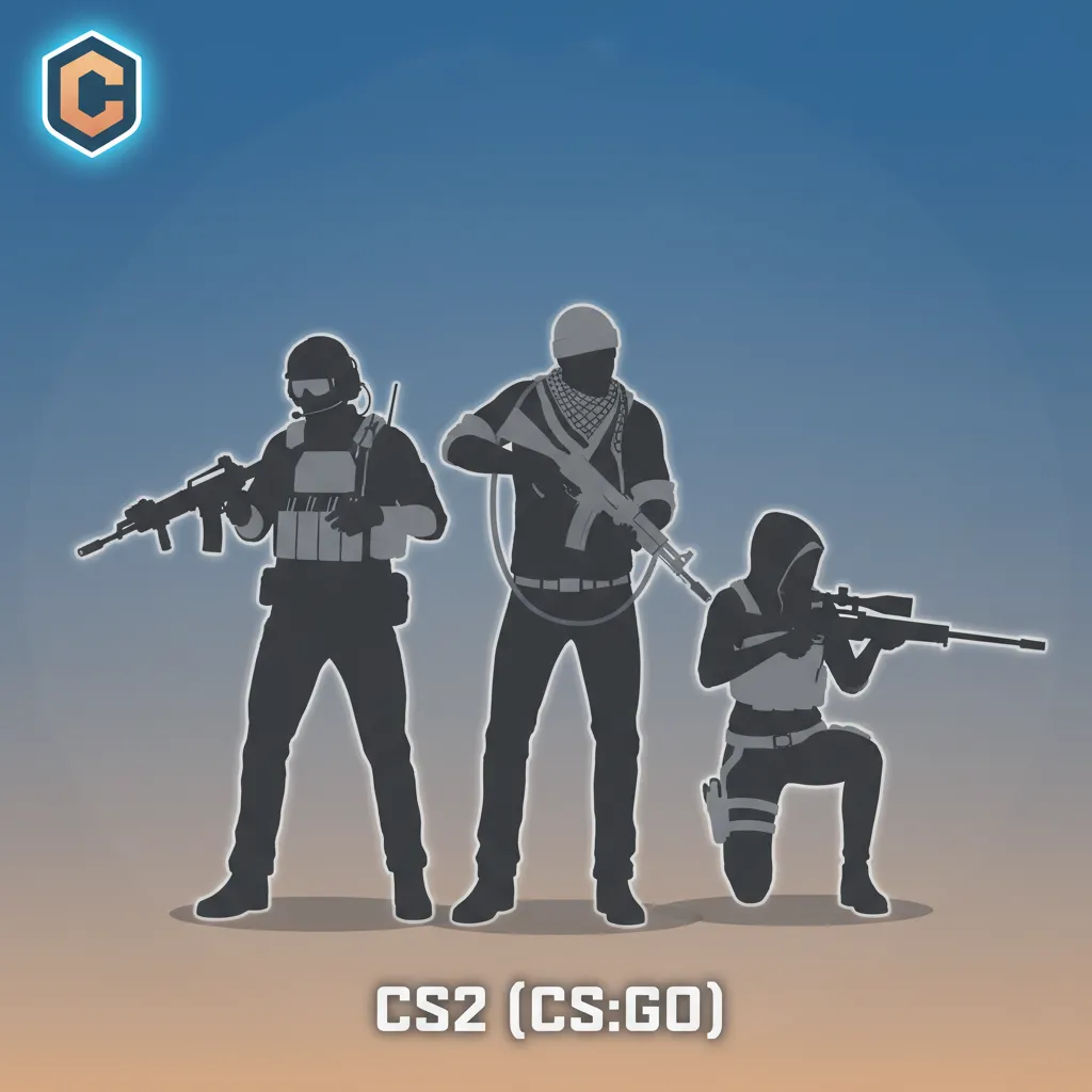 Bannière CS2 (CS:GO) avec options de paris pré-match et en direct; tournois PGL, BLAST, ESL, IEM.