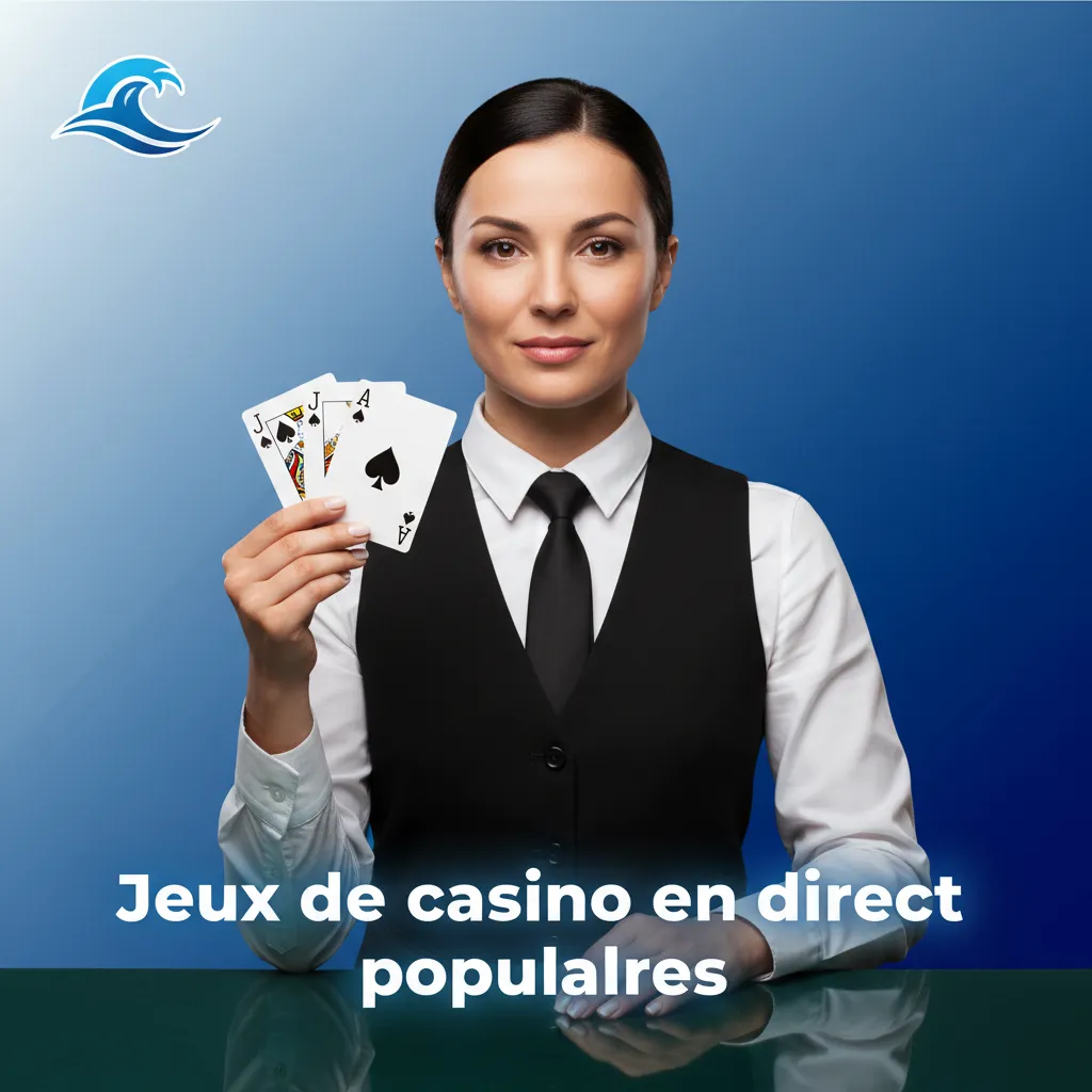 Croupiers francophones animant roulette, blackjack, baccarat, Crazy Time et Mega Ball dans un casino en direct populaire.