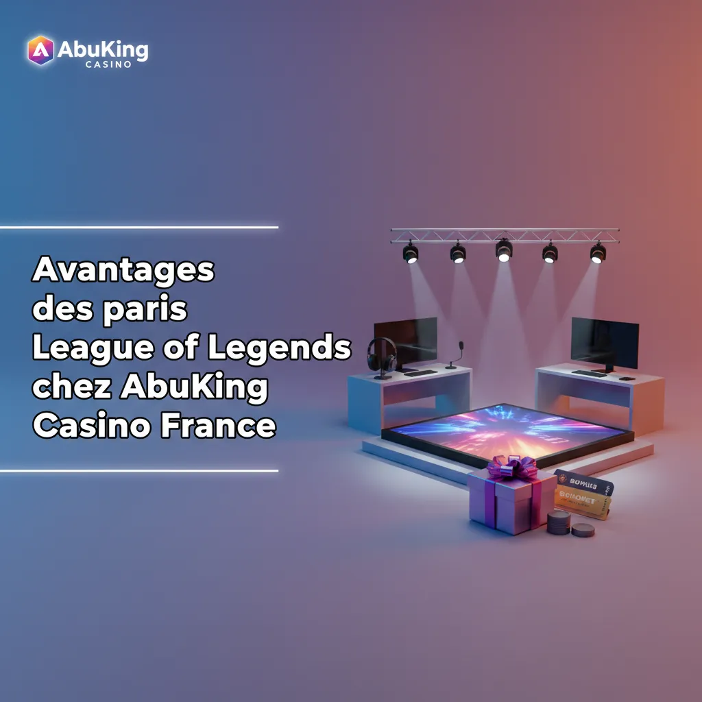 Avantages LoL chez AbuKing Casino France: bonus, paiements locaux, support 24/7, cotes élevées, appli mobile.