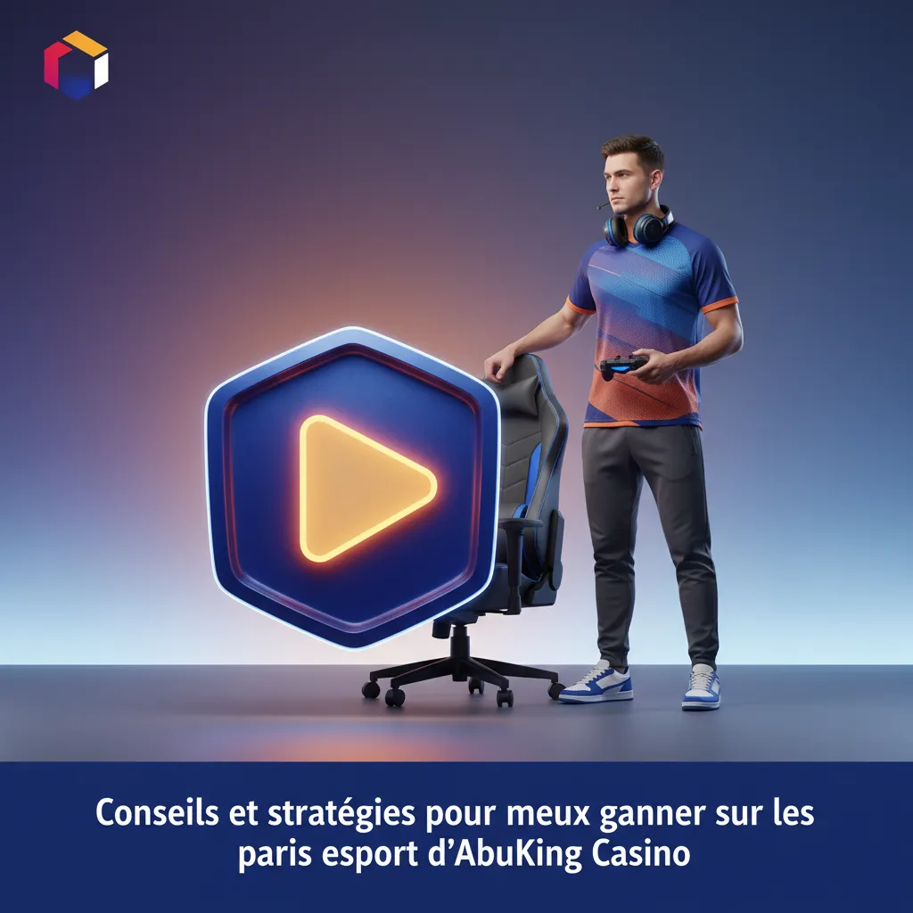 Infographie AbuKing Casino: conseils de paris esport — bankroll, étude équipes, comparer cotes, combinés, live, limites.
