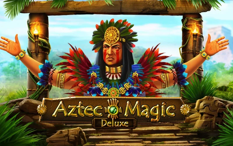 Partez à la recherche de l'or sur Aztec Magic avec AbuKing Casino.