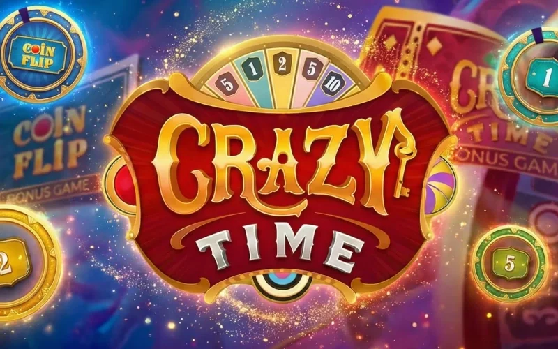 Rejoignez le jeu télévisé en direct Crazy Time sur AbuKing.