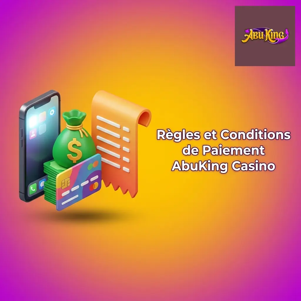 Règles et conditions de paiement AbuKing Casino : KYC, méthodes, bonus, devise EUR et limites de retrait en France.